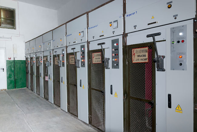 Partial modernization of DC switchgear 600 V at traction substation TSS-7